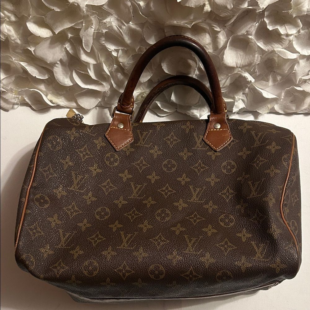 Louis Vuitton Vintage Speedy Brown Monogram Bag